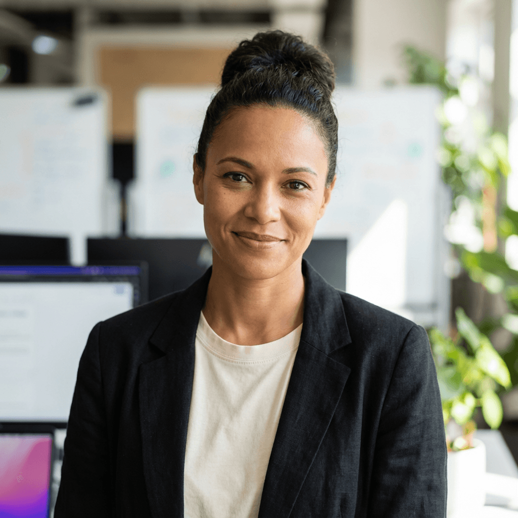 Professional woman in a meeting room